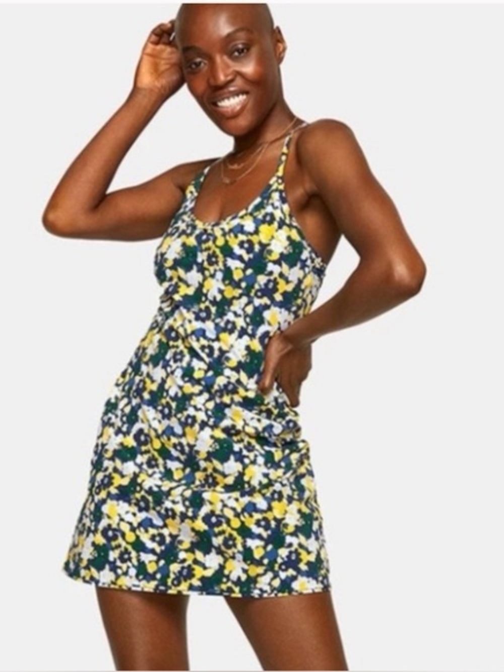 Outdoor Voices Womens Exercise Dress Mineral Blooms Floralj